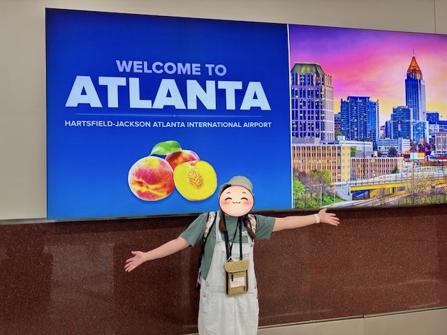 娘とアトランタへ