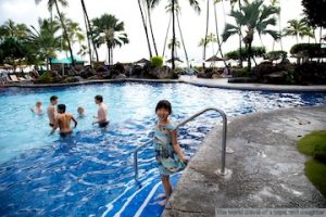 ハワイのプール