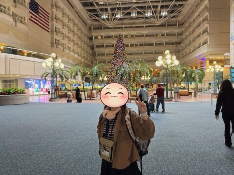 オーランド空港ロビー