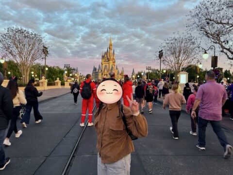 早朝のマジックキングダム