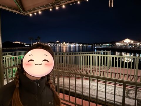 マジック・キングダム正面の船着き場