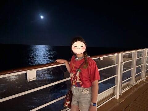 夜のディズニー・クルーズ